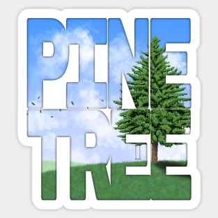 Pine Tree Sticker